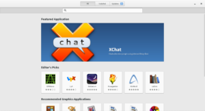 The Software Application in Fedora 22 Workstation